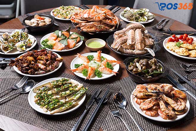  Tomkang Buffet Buffet hải sản Hải Phòng view biển Đồ Sơn