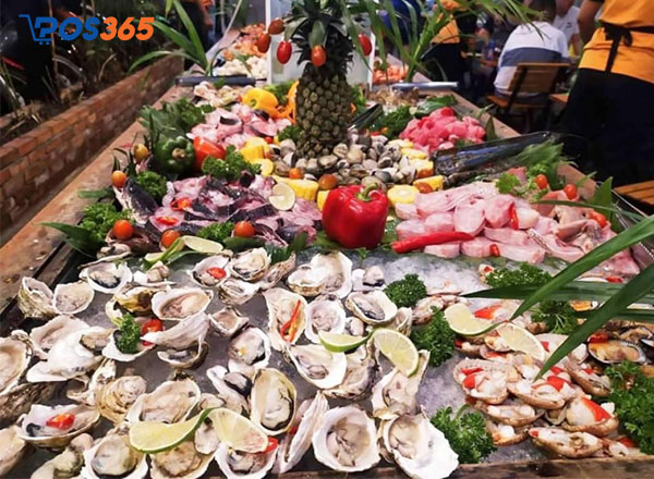 Buffet hải sản aroma beach nha trang Nhà hàng hải sản quen thuộc với khách du lịch