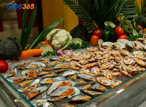 Buffet khách sạn Novotel Địa chỉ buffet hải sản nha trang cao cấp