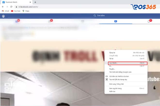 Cách tải video trên Facebook về máy tính bằng Chrome