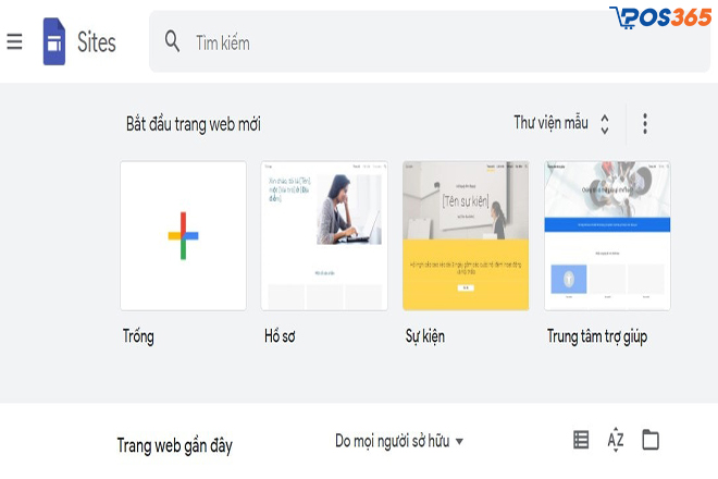 cách tạo website cá nhân đơn giản với Google Site