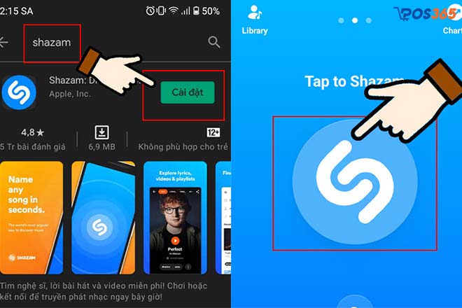 Tìm nhạc trên TikTok theo lời bài hát bằng Shazam