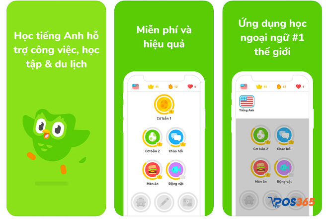 app học tiếng anh cho người mất gốc