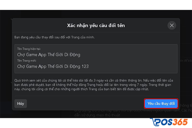  đổi tên page facebook hiệu quả