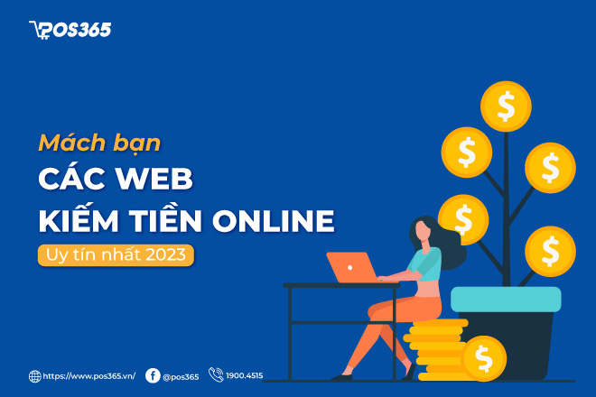 Mách bạn 10+ web kiếm tiền online uy tín nhất 2023