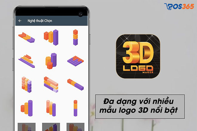 Logo Maker 3D ứng dụng thiết kế logo 3D đặc sắc nhất