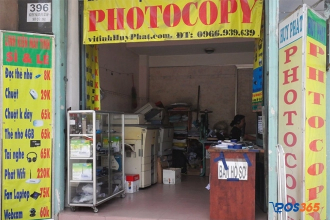 Mở tiệm photocopy