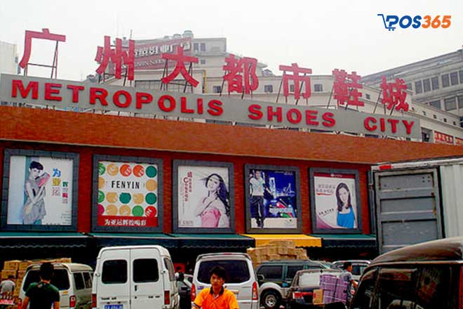 Đặt hàng qua các chợ đầu mối giày dép tại Quảng Châu Trung Quốc