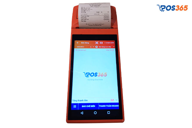 Máy in hóa đơn từ điện thoại POS365 Sunmi V1S