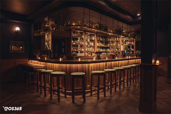 Mẫu bàn quán bar hiện đại