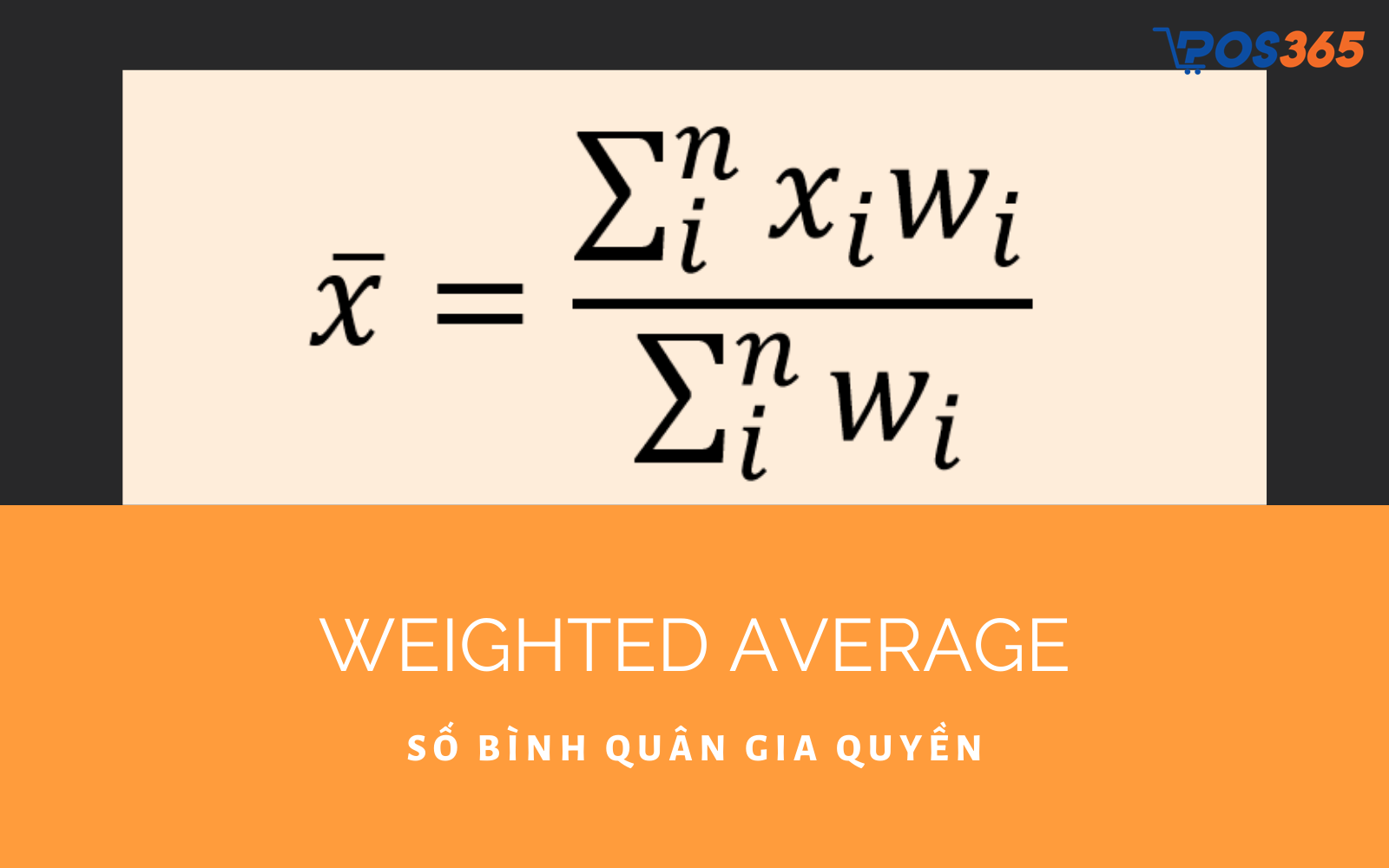 Công thức Bình quân gia quyền