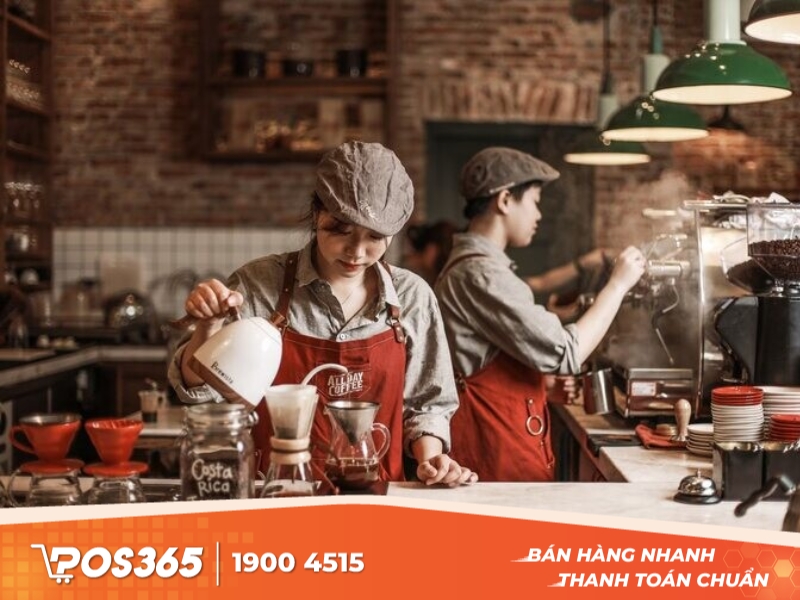 Cách tính lương cho nhân viên quán cà phê vào ban đêm
