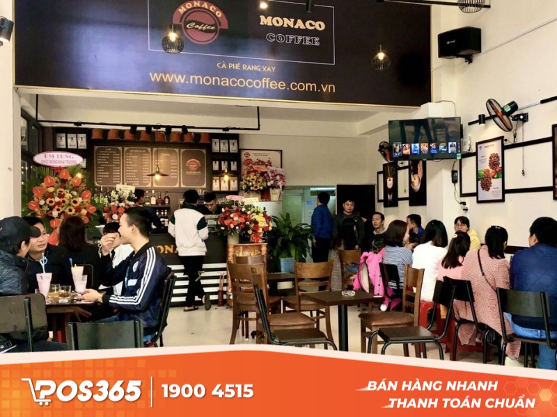 Monaco Coffee - mô hình cafe nhượng quyền 0 đồng