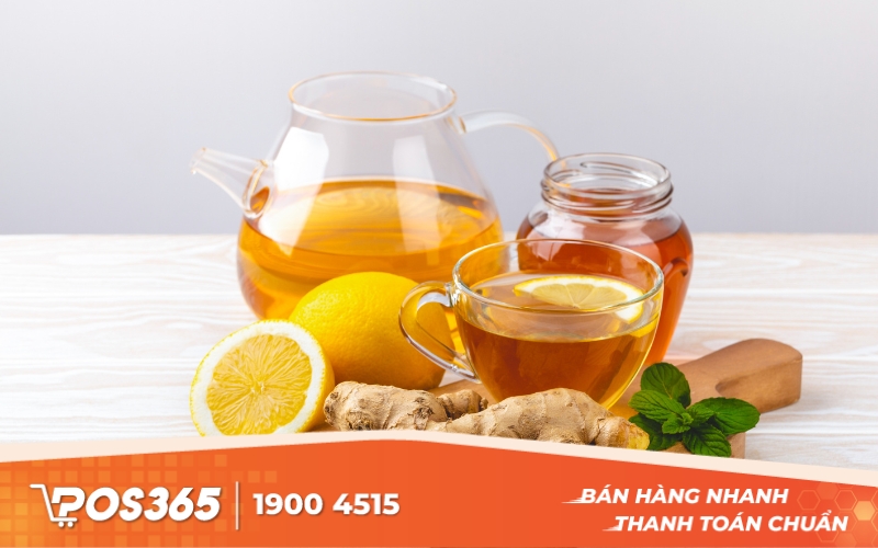 Cách pha trà gừng mật ong