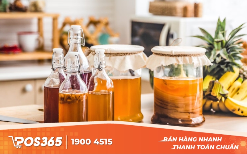 Công thức pha chế trà Kombucha