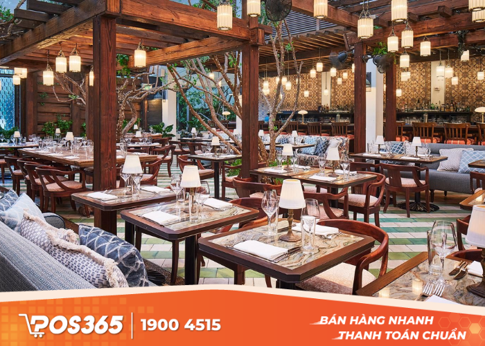 Đèn bàn trang trí cho nhà hàng sang trọng