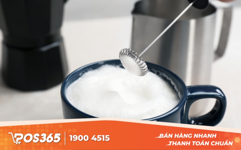 Máy đánh sữa tạo bọt