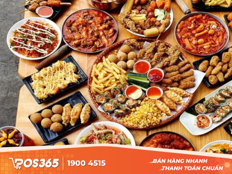 Mô hình bán đồ ăn vặt online