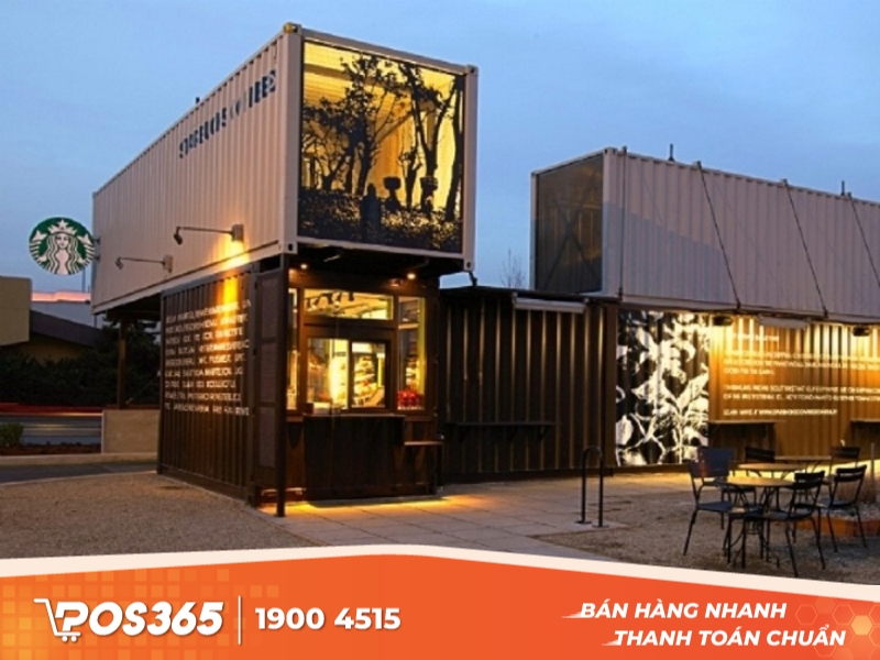 Chi phí mở mô hình quán cafe container