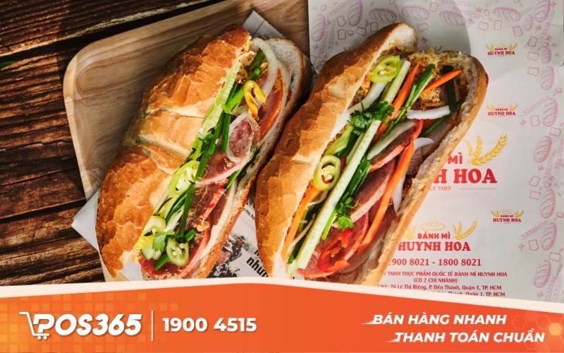 Bánh mì Huỳnh Hoa quận 1 - Ẩm thực đặc sắc Sài Gòn