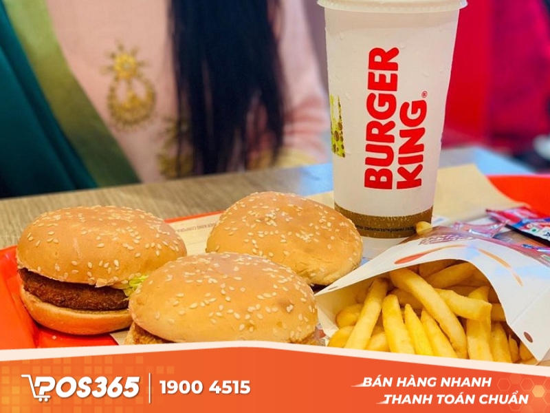 Burger King là chuỗi nhà hàng thức ăn nhanh lớn nhất trên thế giới