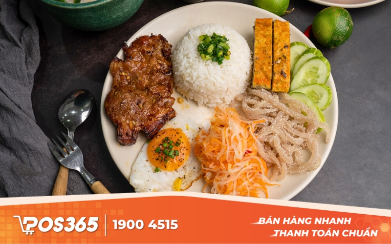 Quán cơm văn phòng tại Hà Nội - Cơm Tấm Ali