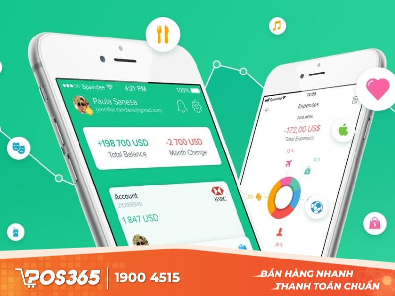 App quản lý dòng tiền thu chi cơ bản