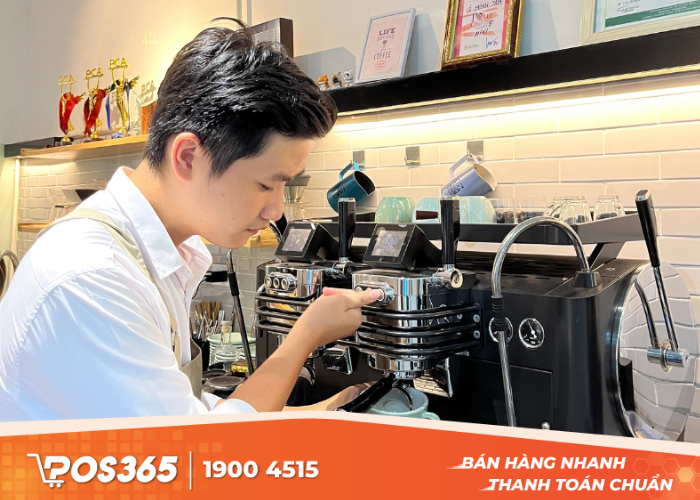 Dừng nhận order để chuẩn bị kết ca