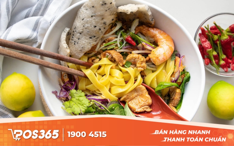 Mì quảng bà Vị - Review quán ăn ngon Đà Nẵng
