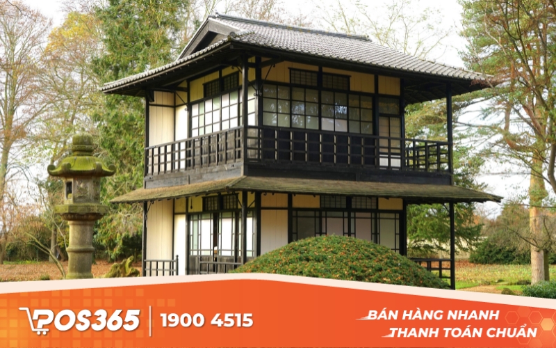 Nhà hàng 2 tầng phong cách Hàn Quốc - Nhật Bản