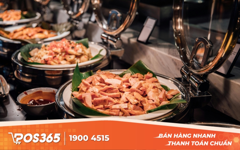 Buffet phục vụ theo suất (Buffet à la carte)