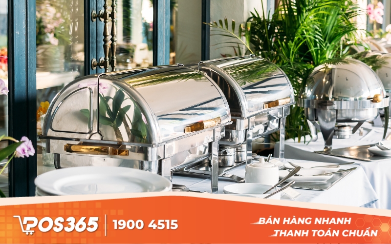 Lưu ý về chi phí thiết kế nhà hàng buffet bình dân