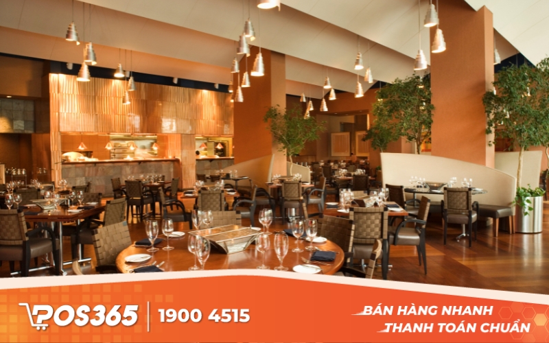 Mẫu nhà hàng bình dân đẹp phong cách Châu Âu