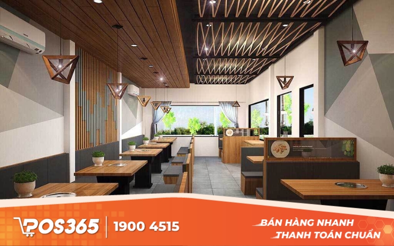 Thiết kế không gian nhà hàng