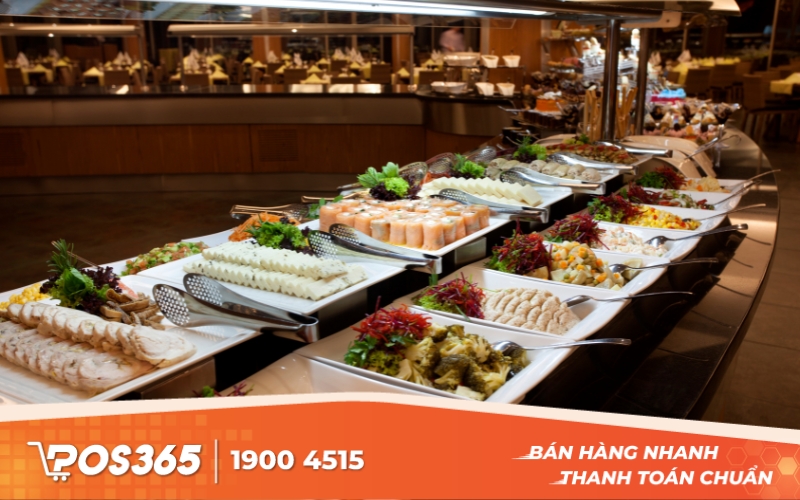 Thiết kế nhà hàng lẩu nướng không khói Buffet