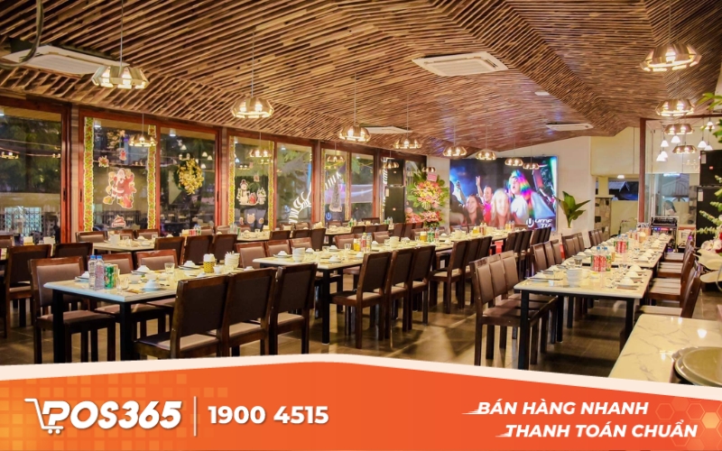 Thiết kế nhà hàng phong cách đồng quê Á Đông