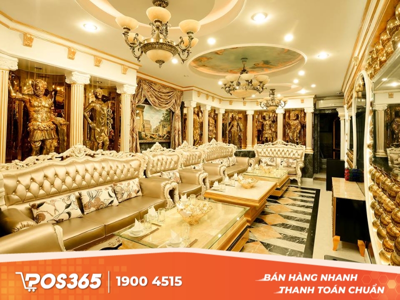Mẫu phòng karaoke VIP cao cấp phong cách châu Âu sang trọng