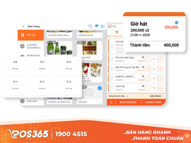 Phần mềm quản lý quán Karaoke POS365 - giải pháp minh bạch thuế