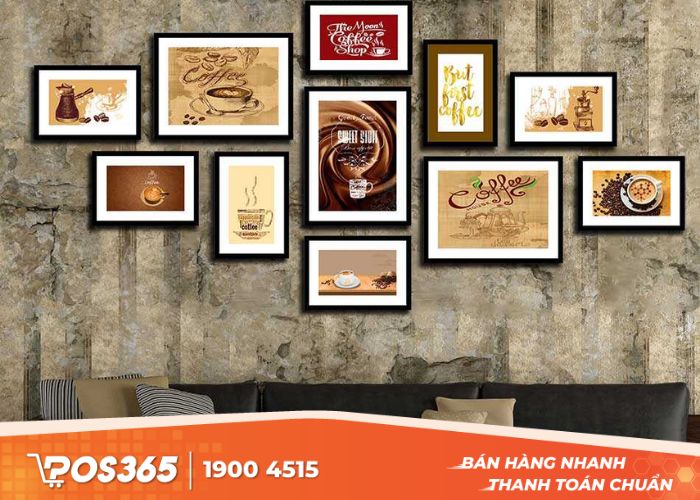 Vai trò của tranh trong trang trí quán cafe