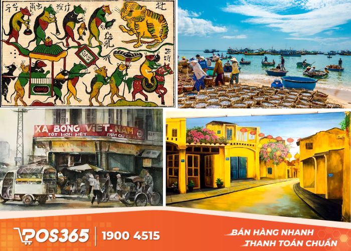 Những bức tranh văn hoá - du lịch địa phương