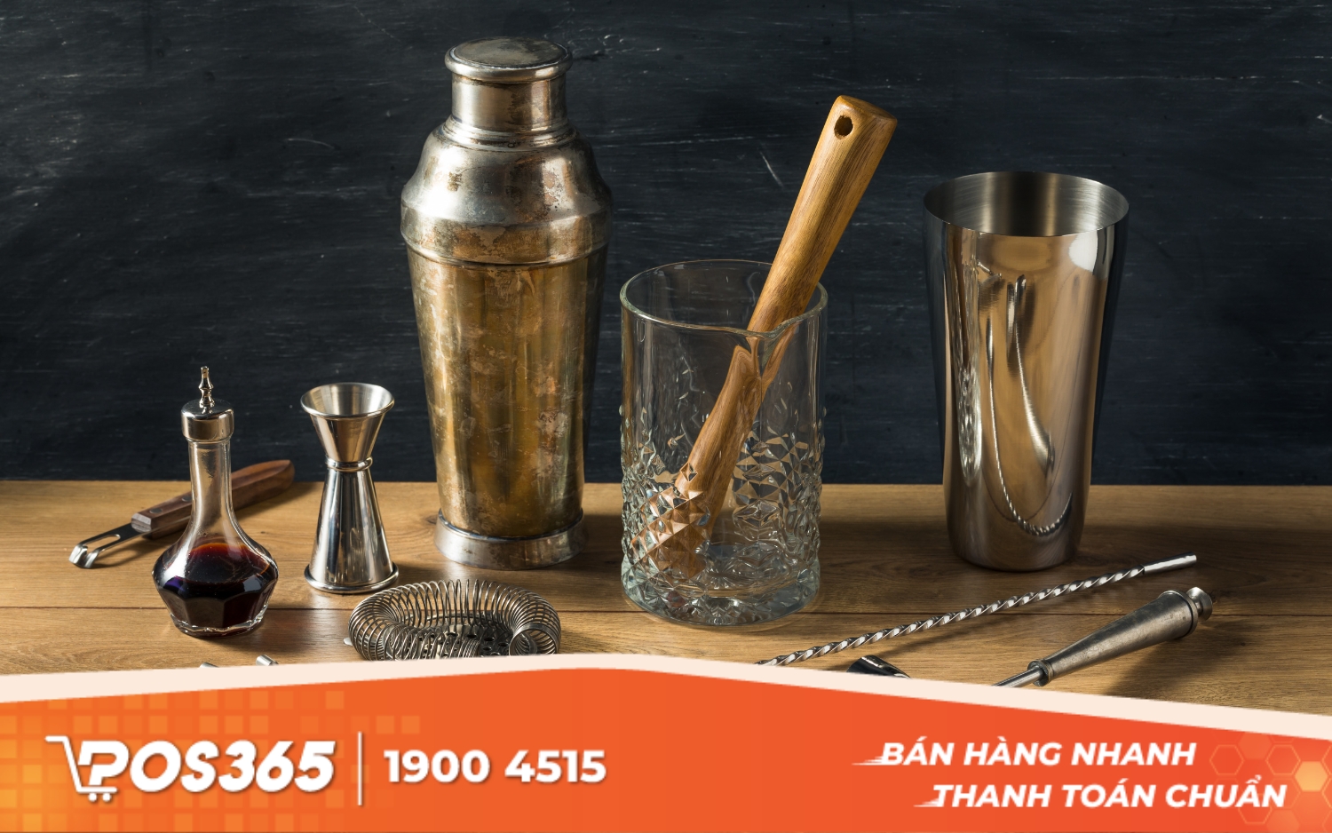 10 dụng cụ quầy bar không thể thiếu