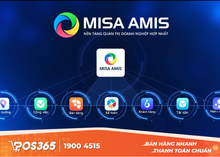 Phần mềm quản lý Misa