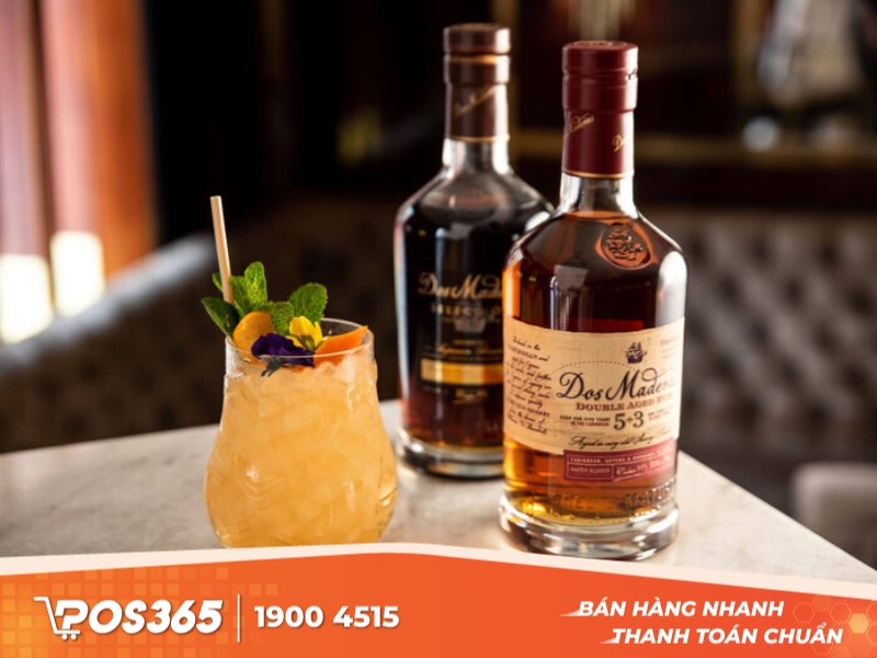 Rượu Rum - Menu quán bar