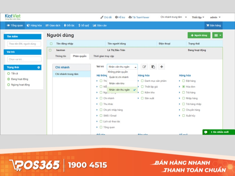 KiotViet - phần mềm quản lý bán hàng online tốt nhất