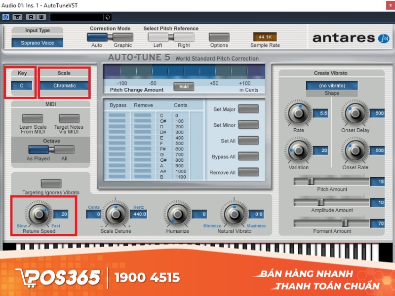 Phần mềm chỉnh giọng hát trên máy tính Autotune