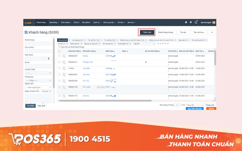 Phần mềm hỗ trợ bán hàng hiệu quả CRMViet