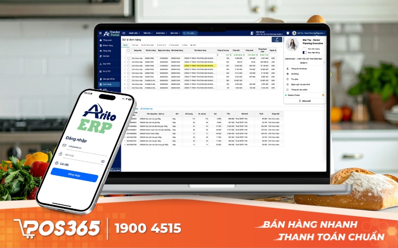 App quản lý kinh doanh trên điện thoại Arito