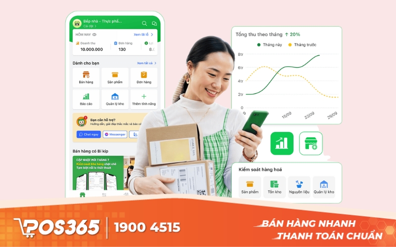 Ứng dụng quản lý kinh doanh - Sổ bán hàng