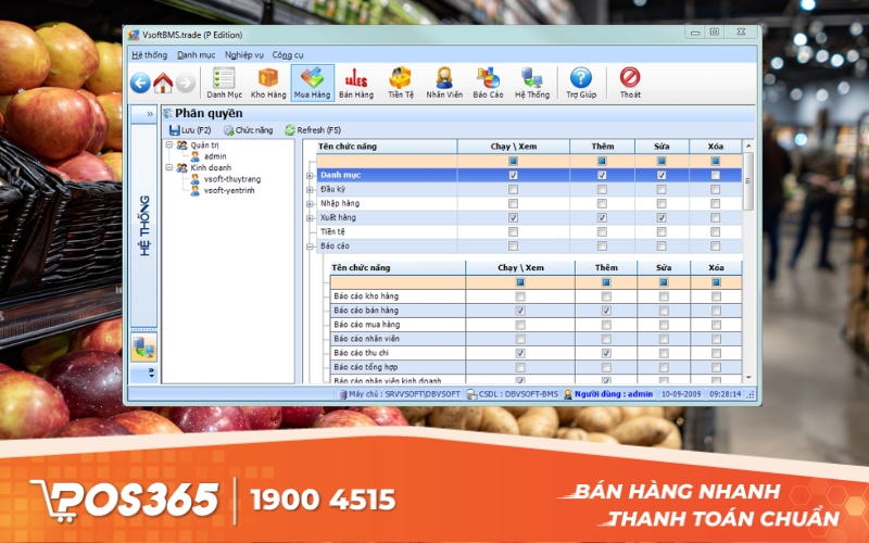 Vsoft - Phần mềm quản lý chuỗi cửa hàng miễn phí, hiệu quả