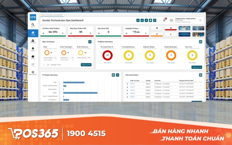 Nền tảng quản lý chuỗi cung ứng Blue Yonder